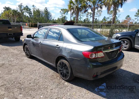 2013 Toyota Corolla Le из США, поврежденный, VIN 5YFBU4EE8DP118253